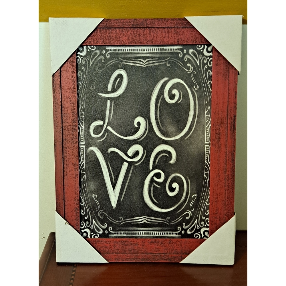 Wooden Love Sign